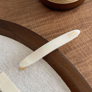 Elegant French Acetate Hair Clips Womens Side Invisible Hair Accessories Duckbill Hair Clamp Bangs Clamp Edge Headwear