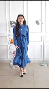 Dress Anak Perempuan Tanggung Umur 9-15 Tahun Tunik