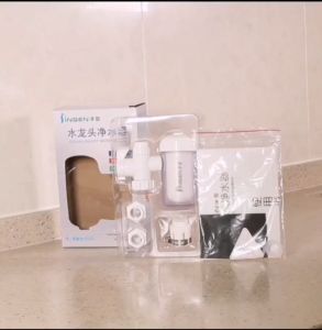 JINGEN JN-15 Transparent Casing Water Filter Water Purifier Water Tap Filter Water Faucet Filter for Bathroom & Kitchen Penapis Air