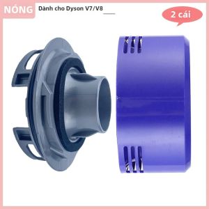 Nắp Lưng Động Cơ Cho Dyson V7 V8 Máy Hút Bụi Cầm Tay Dự Phòng Một Phần Thân Chính Nắp Sau Với Bộ Lọc HEPA Phụ Kiện