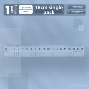 M&G | Transparent Multi-functional Wavy Line Ruler