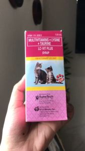 120ml Lc Vit Plus Multivitamins All Stages Cats and Kittens Pet Essentials
