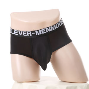 ยกกระชับบั้นท้ายนุ่มสบายสำหรับผู้ชายกางเกงบ็อกเซอร์สุดเท่แบบชุดชั้นในผ้าไหมแข็งสุดเท่