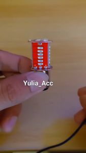 Lampu Stop Rem LED Kedip Running 30 Mata Led Super Terang 2 kaki DC Universal