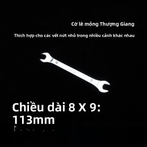 Thợ Rèn Hai Đầu Cr-V Mỏng Hai Đầu Mở Hai Đầu Mở Dày Hai Đầu Mở Mỏng Hai Đầu Mở Cr-V Dụng Cụ Cầm Tay Công Cụ Phần Cứng