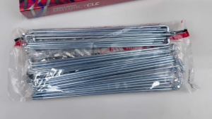 OSAKI ซี่ลวด หน้า-หลัง ชุบซิงค์ เบอร์10 สำหรับรถ WAVE ดิสก์เบรก WAVE125 WAVE110I WAVE125I NOVA SONIC DASH เวฟ110 เวฟ125 เวฟ100