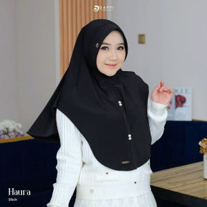 Daffi Hijab - HAURA instan jersey hightwis parfum warna terlengkap