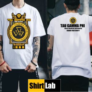 Triskelion Fratshirt Sublimation Tshirt The Owl Design Tau Gamma Phi FS