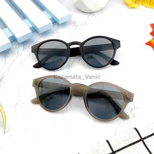 Kacamata Anak Model Korea Frame Bulat Lensa Anti UV