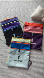 Alpaca drawstring backpack - Dopamine - A portable and large-capacity backpack for outdoor trips - Nylon backpack