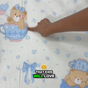 IE Kids I 100% Cotton Printed I Fitted Sheet Set I Without Quilt Cover