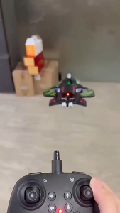 SKISOPGO Remote Control Airplane Foam RC Plane Gravity Sensor Glider Fighter Plane Kapal Terbang Mainan Budak