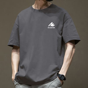 Áo Thun Cotton Nam Tay Ngắn Dáng Rộng Phong Cách HongKong Thời Trang Mùa Hè Mới Về in Họa Tiết Thời Trang Giản Dị Thoải Mái Thoáng Khí