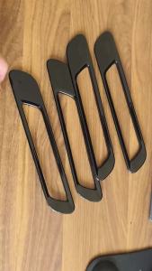 For BMW 7 Series G70 IX 2023 2024 2025 2026 ABS Car Door Handle Cover Black Styling Accessories Trim