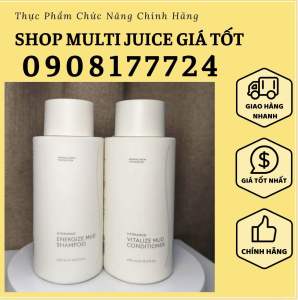 Cặp Dầu Gội & Dầu Xả SEACRET HydraMud 400ml – Bùn Khoáng Biển Chết Chăm Sóc Tóc