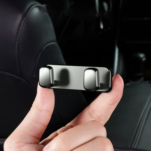 1Pcs Portable Car Metal Hooks Strong Self-Adhesive Hangers for Front Seat Back Universal Storage Organizer for SUV Sedan Truck