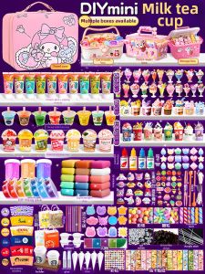 Mini DIY Bubble Tea Kit Intellectual Toy