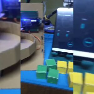 CUSTOMIZATION Arduino IoT Apps Blynk Project ESP8266 Green Yellow Color Sorting Projek RBT Tahun Akhir FYP