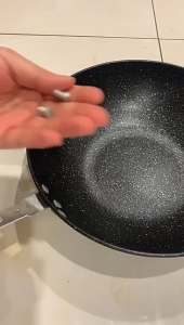 Mafensite non-stick pan household cooking pan lightweight flat-bottomed pan frying pan sauté pan universal stove pan cast iron pan