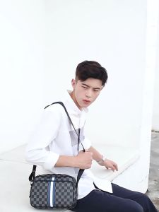 Mens Leather Sling Bag Messenger Bag Cross Body Shoulder Beg Lelaki Kulit Halal [Msia Stock]