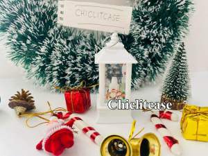 Lentera natal mini led/dekorasi natal/hiasan dekorasi christmas meja