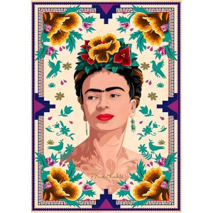 KAYOU | Vintage Artist Frida Kahlo Design Diamond Art Painting Kit Mosaic Cross Stitch for Bedroom Bar Home Wall Art Picture Decor