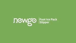 NEWGO Foot Ice Pack Slippers for Plantar Fasciitis FSA or HSA Gel Ice Packs for Feet Pain Relief Hot Cold Therapy Gel Ice Slippers for Post Foot Surgery Swollen Feet - 2 Pack
