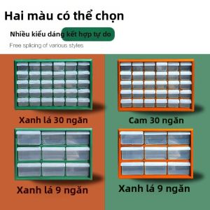 SHUQUE | Tủ Sắp Xếp Nhiều Ngăn Cho Linh Kiện Điện Tử Và Vật Nhỏ