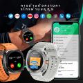 2025ใหม่สําหรับSamsung Galaxyนาฬิกา7 Ultra Smart Watch AMOLED 32GBหน่วยความจําNFC 3D VisionบลูทูธโทรIP68 smartwatchกันน้ํา. 