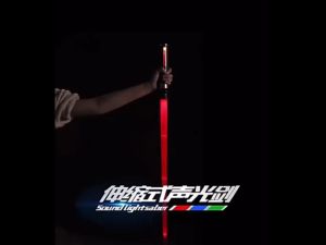 Childrens toy retractable sword light and sound