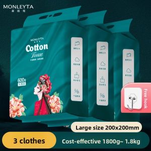 MONLEYTA | Pure Cotton Face Wash Towels Disposable Hanging Style Official Flagship Store Authentic Cleansing Towels Non-shedding