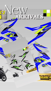 Sticker/Striping Motor Beat Deluxe Desain  Racing Terbaru BDX 2 SPORTY