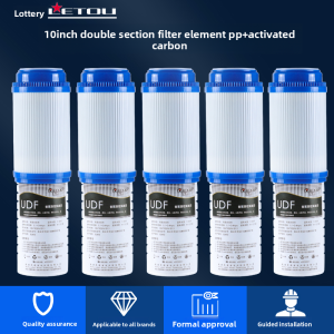 JINXIANQUAN | 10 Inch Universal Dual-Stage Activated Carbon Pre-Filter for Water Purifier