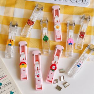 [FREESHIP] Bấm Ghim Kẹp Giấy Không Rách Giấy Thiết Kế Kute Tiện Lợi Cho Học Sinh văn phòng phẩm