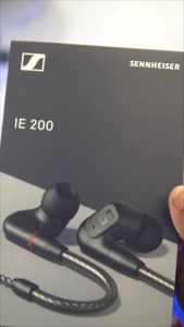 Sennheiser IE 200 In-Ear Audiophile Headphones TrueResponse Transducers for Neutral Sound Impactful Bass