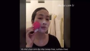 Máy rửa mặt FOREVER massage rung cực mạnh