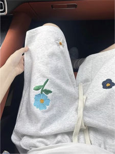 กางเกงขาสั้นทรงหลวมสไตล์อเมริกันสำหรับผู้ชาย กางเกงขาสั้นชายหาด กางเกงขายาวทรงหลวม สไตล์ลำลอง ปักลาย ฤดูร้อน ปี 2025