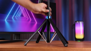 4 in 1 Tripod Tongsis LED Bluetooth Tongsis hp Remot Selfie Stick Tripod 1.8M Phone Stand Led Flash