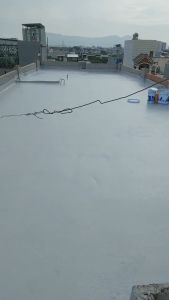 Vật liệu chống thấm sàn mái gốc polyurethane vmix pu w02 gốc nước 1 thành phần dễ dàng thi công bám dính tốt trên mọi bề mặt cho sàn mái ban công tường ngoài nhàbể bơi bể nướcmái tôn VMIX ECO