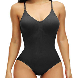 JHHB Tummy Control Waist Slimming One-piece Shapewear Sculpting Bodysuit for Women Full Body Shaper Push Up Panties with Hooks