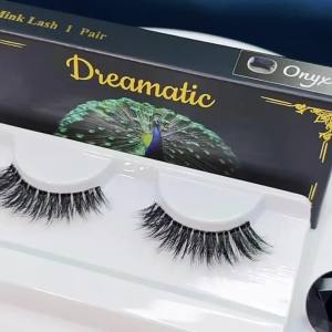 ขนตาปลอมพรีเมี่ยม รุ่น โอนิกส์ | Dreamatic | ลุคสวยโดดเด่น | คุณภาพสูงสุด | ใช้ซ้ำได้ | บางเบา | มิ้งค์ | เอ็กซ์ตรีม