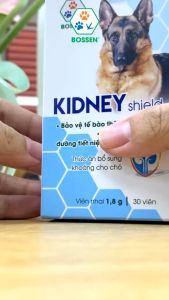 BOSSEN - KIDNEY Shield (dogs) Hỗ Trợ Chức Năng Thận cho Chó - Hộp 12 viên