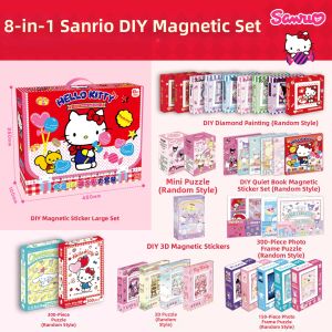 JIHU | Quiet Book Magnetic Stickers Dress-Up Princess For Kids Aged 6 And Up