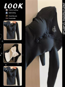 Lace Padded Thermal Underwear for Women