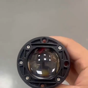 Motorcycle LED Projector Spotlight Universal Auxiliary Headlight White/Yellow Light Metal Housing for Scooter E-Bike