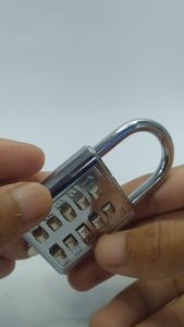 Kunci Gembok Kode Nomor Ukuran 30 mm Alat Keamanan COD