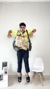 Tas Selempang Pria Slingbag Bahu Cowok Tactical motif Army Loreng Tentara Premium Cordura TCL 330