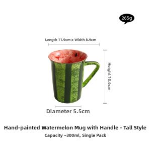 YOGEHOME | Hand-painted Cartoon Mug