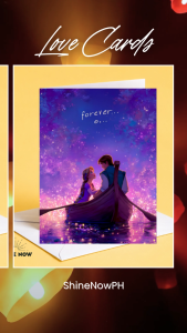 Tangled Inspired Love Card | Disney Couple Card | Romantic “Forever” Sweet Romance Greeting Card