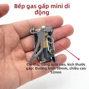 Bếp Gas Ngoài Trời Siêu Nhẹ Pandatour Hiệu Suất Cao Chất Liệu Kim Loại Có Thể Gấp Gọn Dùng Cho Cắm Trại Đi Bộ Đường Dài Dã Ngoại Kèm Thiết Bị Đánh Lửa